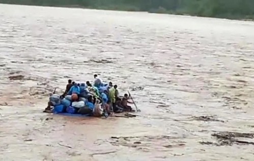 Se pinchó un gomón con 20 personas en el río Bermejo: dos muertos y cuatro desaparecidos