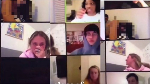 VIDEO: tuvo relaciones durante una clase virtual y se hizo viral