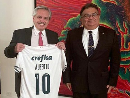 Alberto Fernández recibió a Viana Rocha, un hombre clave en el Gobierno de Bolsonaro