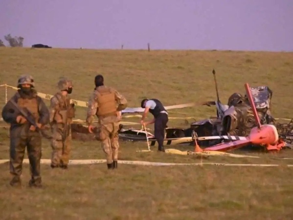 Un helicóptero que llevaba vacunas se estrelló en Uruguay y se perdieron más de 1600 dosis