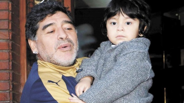 “Papá, mi ángel guardián”: el emotivo video de Dieguito Fernando para Maradona