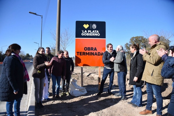 Garro inauguró el ensanche de la Avenida 31 en Hernández con nuevo separador, carriles más amplios y obras hidráulicas