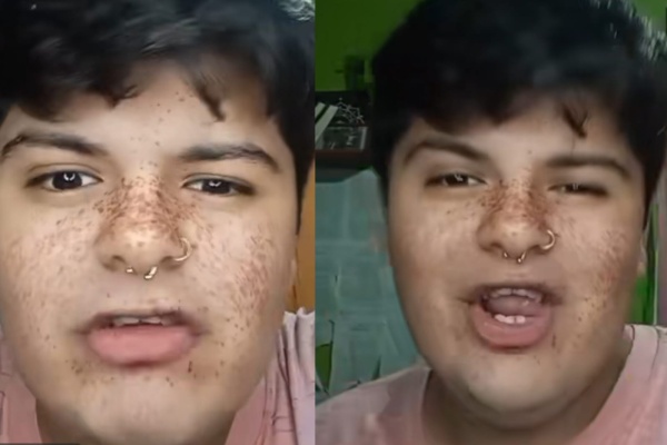 Pidió que lo pase a buscar un conductor de moto y protagonizaron un momento para el olvido: "Se me levantaron las patas"