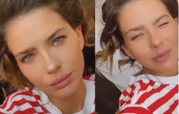 Chocolatada, gaseosa y velas: La noche de la China Suárez en Uruguay