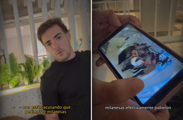 Pidieron 8 milanesas en un restaurante, les querían cobrar 9 y revisaron las cámaras de seguridad para resolver el conflicto