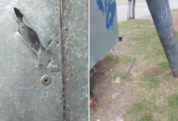 Llegó a su carrito de venta en Los Hornos y se encontró con el peor escenario: "Es lo único que tiene para salir adelante"