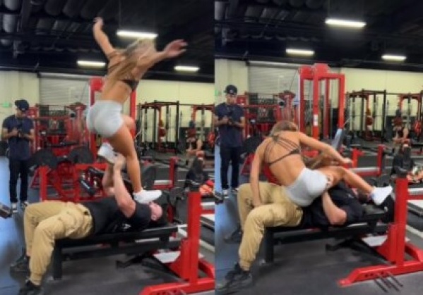 Un profe de Gimnasio se hizo el canchero con una chica, casi termina de la peor manera y todo quedó grabado