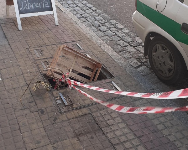 La tapa improvisada de 9 y 50 preocupa a los frentistas