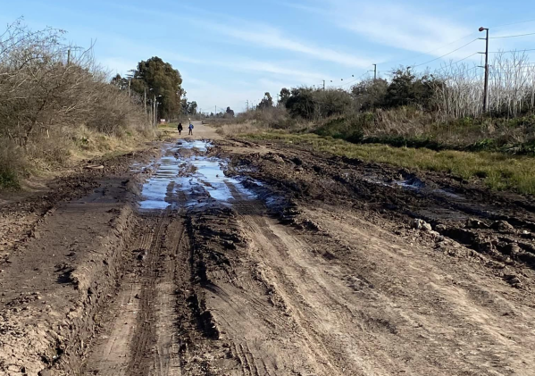 El hartazgo de un vecino por una calle intransitable en Los Hornos: "Para ir a 137 y 90 hago 60 cuadras en vez de 18"