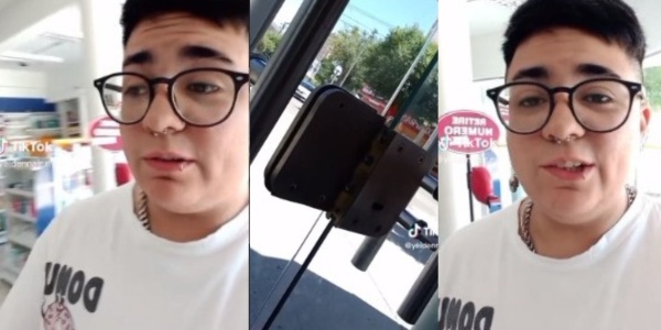 "Tan de pueblo que duele": un joven entr&oacute; a una farmacia en Trelew pero se llev&oacute; una gran sorpresa y es viral