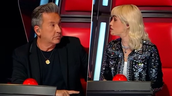 Lali, filosa con Montaner en La Voz: "Qu&eacute; pesado con eso, siempre me quer&eacute;s casar"