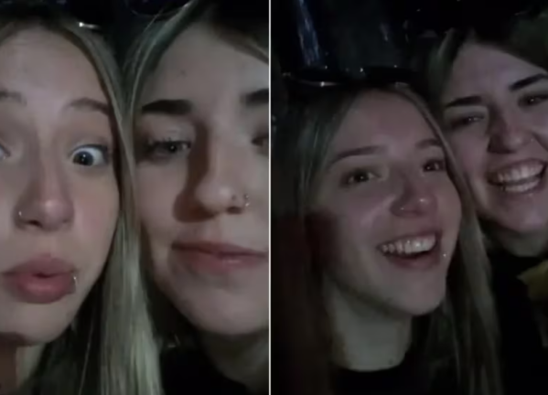 El video viral de las chicas que encontraron un celular y antes de devolverlo se grabaron: "somos buenas"