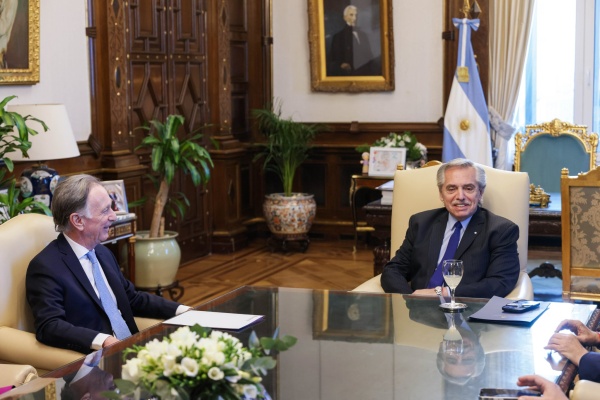 Alberto Fernández se reunió con Gustavo Weiss, y destacaron la inversión récord en obra pública desde el 2020
