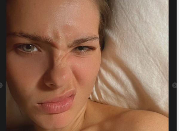 Desde la cama, la China Suárez enamoró a sus fans