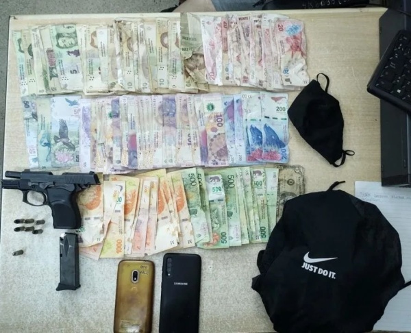 Delincuente robó 10 kilos de carne en un comercio de La Loma y se enfrentó a los tiros con la policía