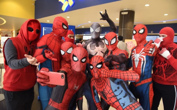 Argentina quiere reunir a la mayor cantidad de personas disfrazadas de Spider-Man: el récord lo tiene Malasia con 685