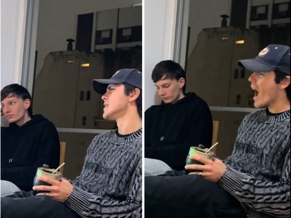 "El primo creando una canción": Marcos Ginocchio sorprendió con su voz en un Tik Tok que fue furor