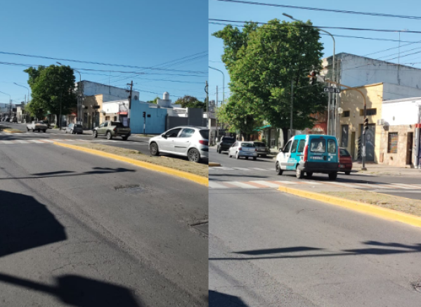 "Es un peligro": Piden que arreglen el semáforo de 7 y 76 en La Plata
