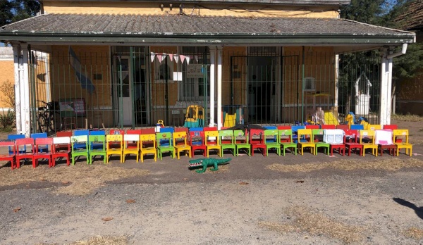 Vandalizaron un jard&iacute;n de Gorina y causaron destrozos en su interior