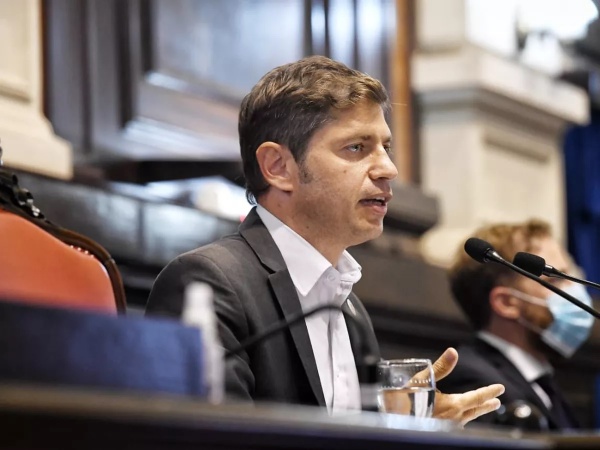 Kicillof agradeció a los legisladores por la aprobación del Presupuesto 2022 y la Ley Impositiva: "Permite trazar un rumbo"