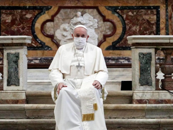 El papa Francisco aseguró que vacunarse "es un acto de amor"