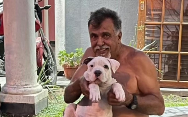 "Todos tenemos a alguien como Miguel": su papá no quería más perros, le llevó uno nuevo y se ganó su corazón
