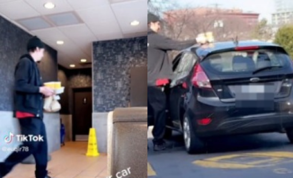 Llev&oacute; su auto a arreglar y se encontr&oacute; con el mec&aacute;nico haciendo compras en &eacute;l: "&iquest;Ustedes que har&iacute;an?