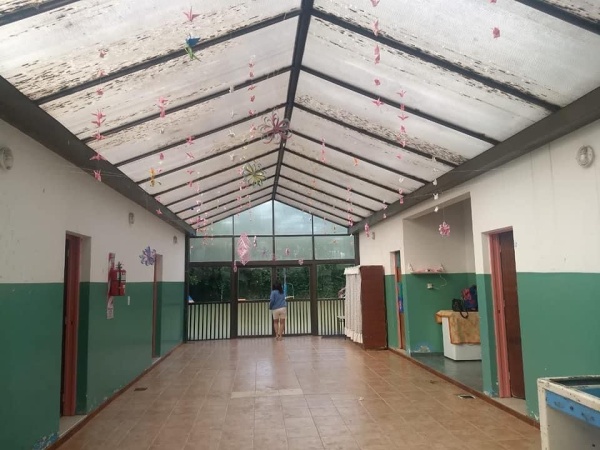 Delincuentes provocaron destrozos en un comedor de barrio Aeropuerto