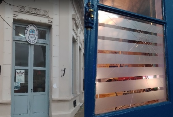 Le estaban concediendo la libertad en una comisaría de Ensenada, comenzó a golpear todo y terminó nuevamente detenido