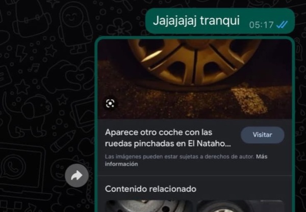 "Se le había pinchado la goma" pero lo descubrió mintiendo y se hizo viral