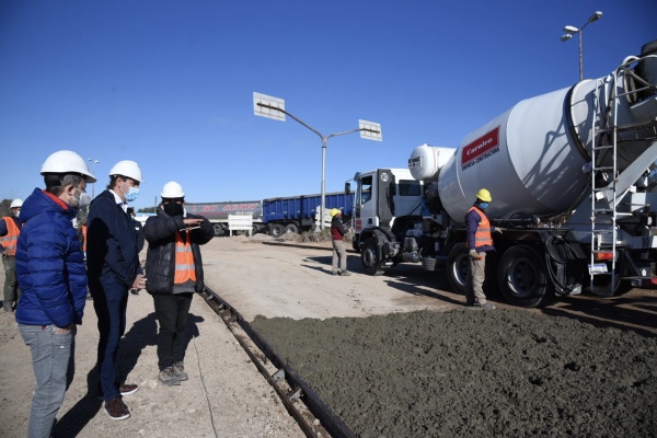 Garro recorri&oacute; la obra de la Avenida 66: "Va a permitir seguir conectando a la ciudad"