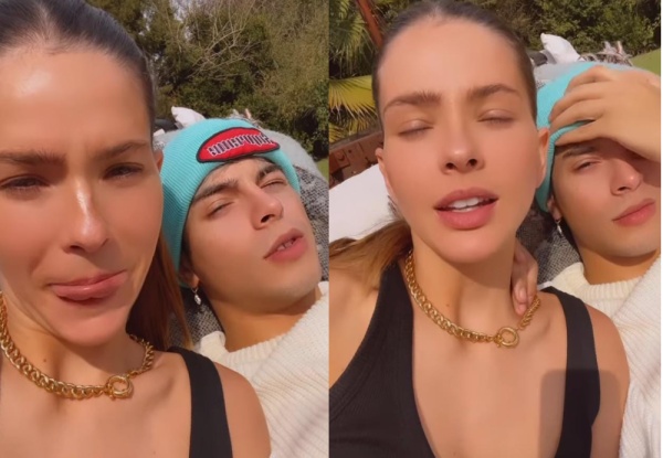 El finde de amor de la China Suárez y Rusherking