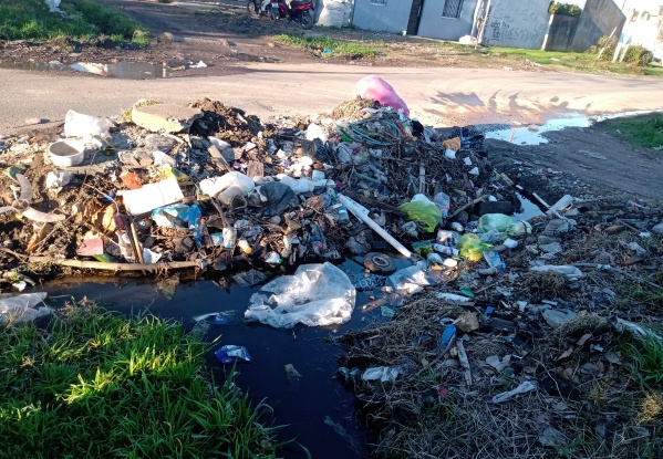 Basural en Los Hornos tiene mal a los vecinos: "Ya van dos meses y nadie hace nada"