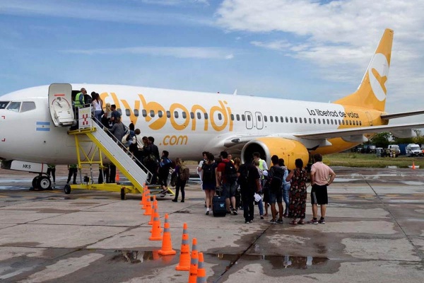 Flybondi quedó entre las seis peores aerolíneas del mundo: canceló 28 vuelos en apenas una semana