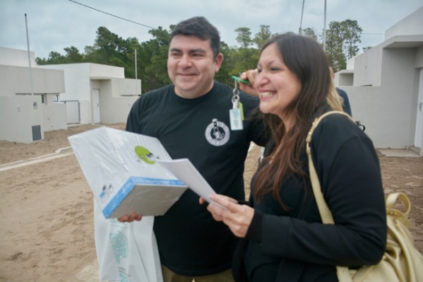 Varias familias bonaerenses cumplieron el sueño de la casa propia