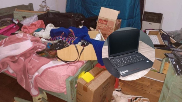 Desvalijaron la casa de una jubilada y le robaron una computadora que contenía sus estudios médicos