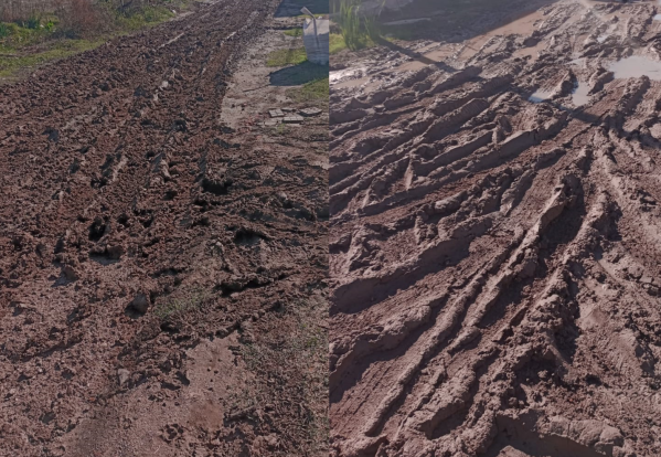 Vecinos de Barrio Aeropuerto se quejan por el estado de las calles