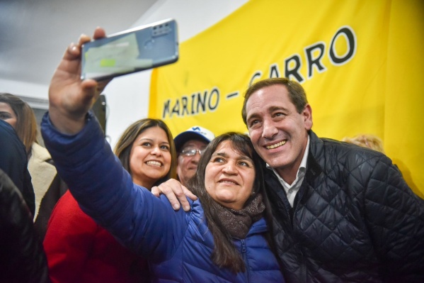 "Ahora vamos por el agua y las cloacas porque eso dignifica": el mensaje de Garro en un nuevo local de Juntos en Olmos