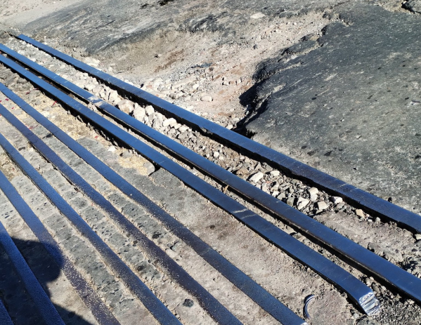 Vecinos pidieron una urgente soluci&oacute;n al estado del cruce en 120 y 38: "Hagan algo"