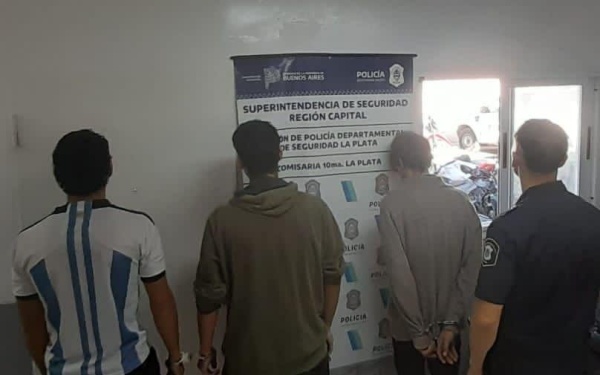 Liberaron a tres hombres que habían sido acusados de cometer una serie de robos en La Plata