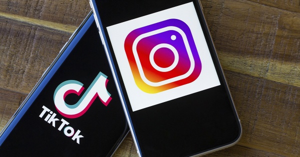 Instagram bloqueó la posibilidad de enviar videos a TikTok