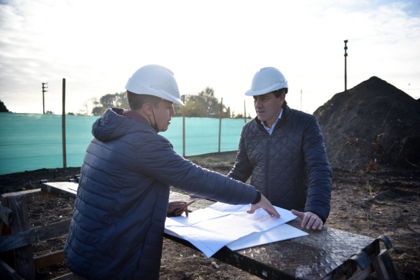 Avanzan las obras del nuevo Centro de Integración Comunitario en El Rincón, exclusivo para las actividades de los vecinos