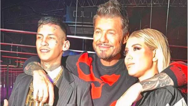 Wanda Nara sorprendió al acompañar a L-Gante a la fiesta de Canta Conmigo Ahora y Marcelo Tinelli le dedicó un pícaro mensaje