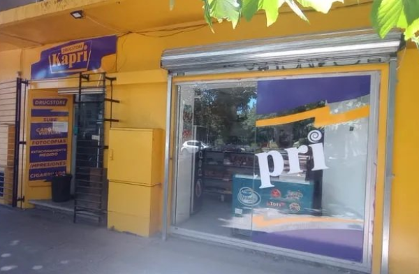 Delincuentes robaron un drugstore en pleno centro de La Plata