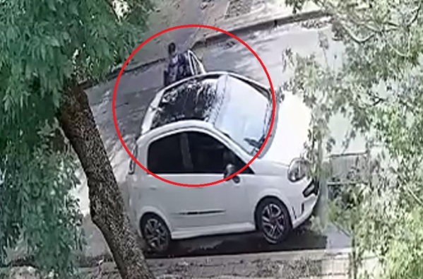 En video: así fue el robo al periodista platense Luis Dell Acqua