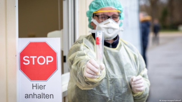Alemania superó los 100 mil contagiados por día