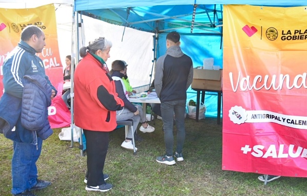 Se aplicaron más de 40 mil dosis de vacunas antigripales en La Plata