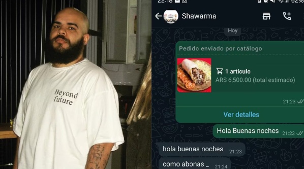 Pidió comida a un restaurante y la respuesta que recibió le arruinó la noche: "¿Cómo que no tienen envío?"