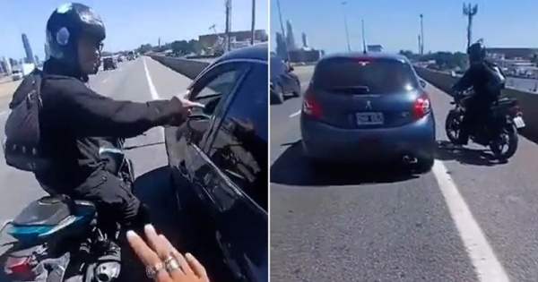 Buscan suspender las licencias de los autores de la pelea en la Autopista