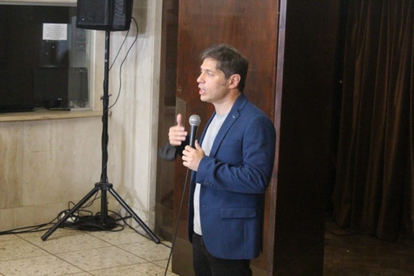 Axel Kicillof: "Esperemos que la gente vaya a votar"